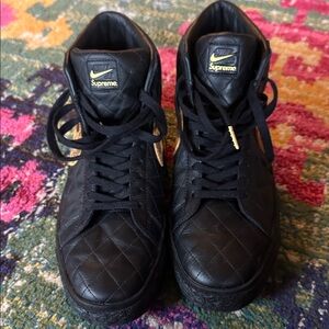 Supreme x Nike Zoom Blazer Mid QS SB 'Black Snakeskin'